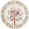 Набор тарелок owl из коллекции birds of paradise в подарочной упаковке, D18 см, 2 шт. (77596)