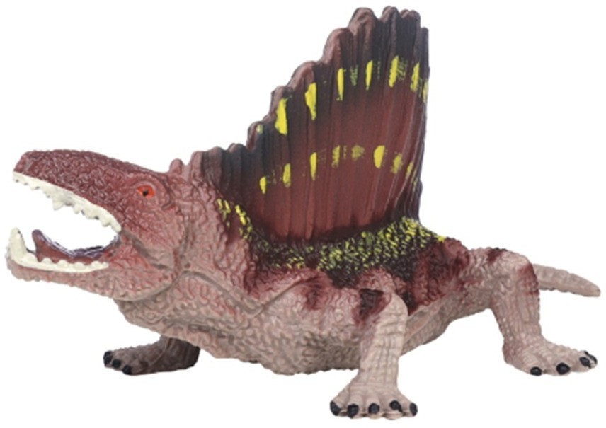 Динозавры и драконы для детей серии "Мир динозавров": птеродактиль, диметродон, акрокантозавр, троодон, стиракозавр (набор фигурок из 7 предметов) (MM216-078)