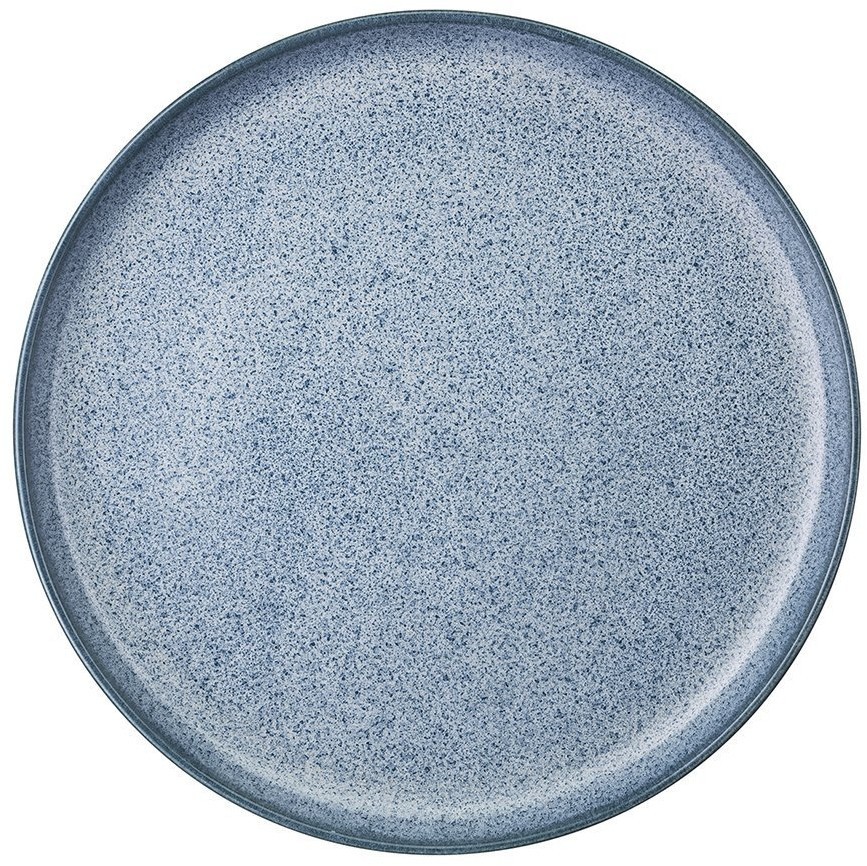 Набор обеденных тарелок blueberry, D26 см, синие, 2 шт. (74062)