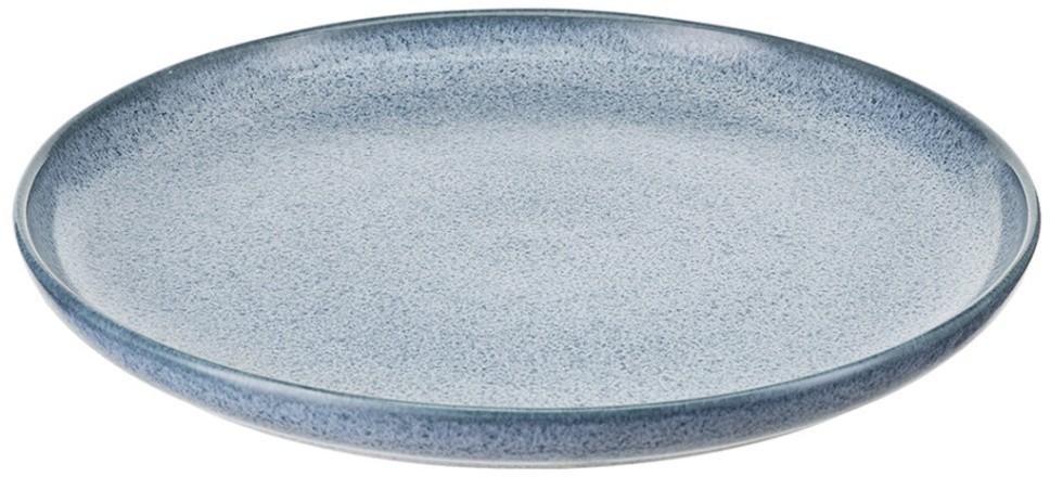Набор обеденных тарелок blueberry, D26 см, синие, 2 шт. (74062)
