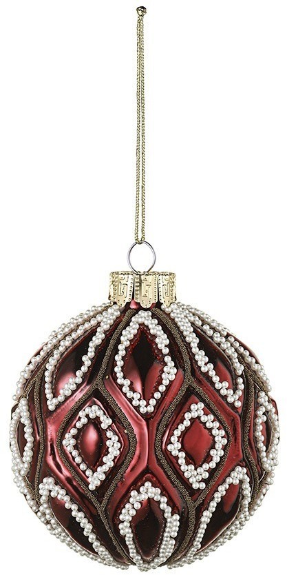 Набор ёлочных украшений vitrage из коллекции new year essential, 7 шт. (78279)