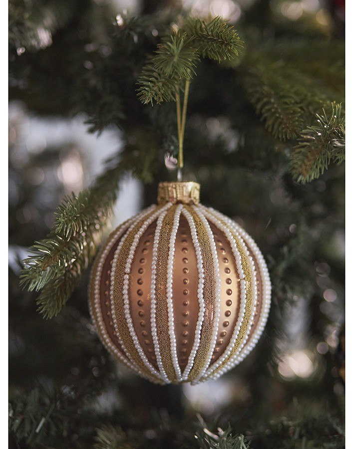 Набор ёлочных украшений vitrage из коллекции new year essential, 7 шт. (78279)