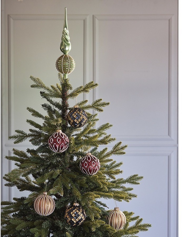 Набор ёлочных украшений vitrage из коллекции new year essential, 7 шт. (78279)