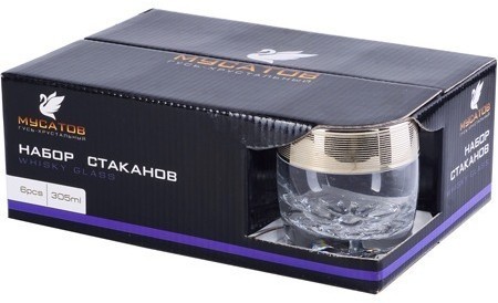 Наб/стаканов д/виски 6шт 305мл ЛОФТ (MS415-88)