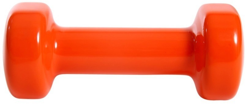 Гантель виниловая DB-101 2 кг, оранжевый (2103574)