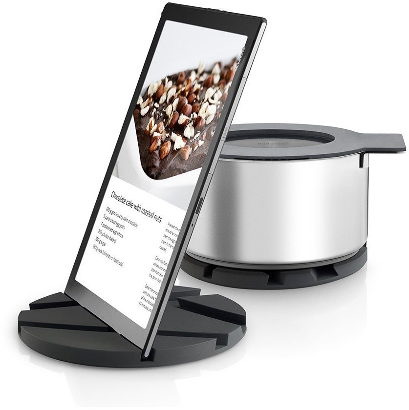 Подставка для посуды-планшета smartmat, D18 см, серая (51338)