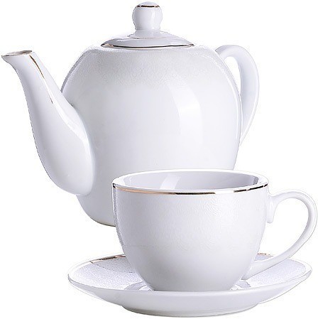 Чайный сервиз на 6 персон с чайником LORAINE (26420)