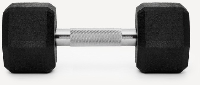 Гантель гексагональная Starfit DB-301PRO 10 кг, обрезиненная, черный (2115112)