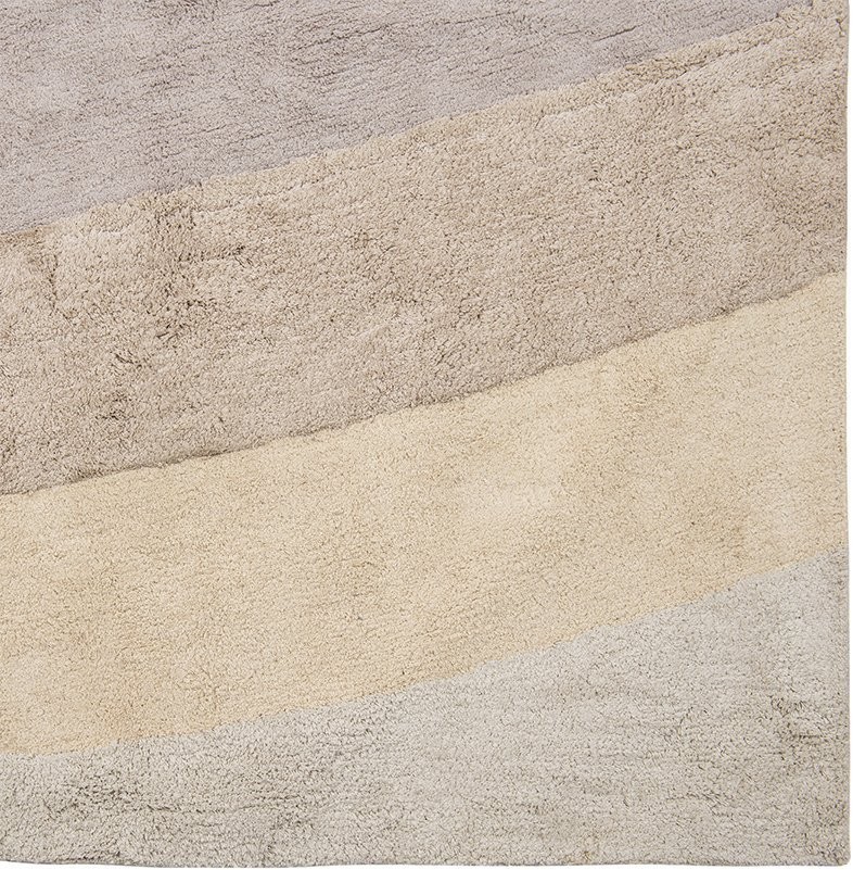 Ковер из хлопка с рисунком rice plantation из коллекции terra, 200х300 см (74497)