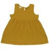 Платье без рукава из хлопкового муслина горчичного цвета из коллекции essential 3-4y (69595)