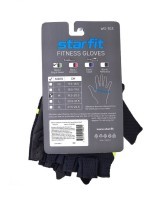 Перчатки для фитнеса WG-103, черный/ярко-зеленый (1526013)