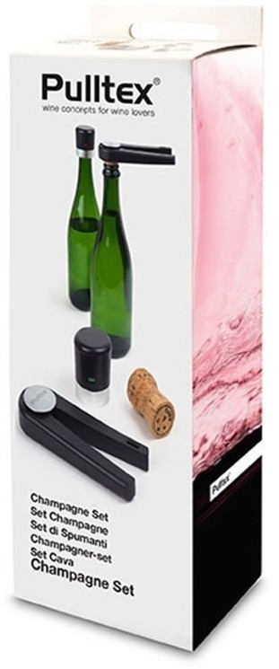 Pulltex Набор для шампанского (открывалка и пробка) 109-413