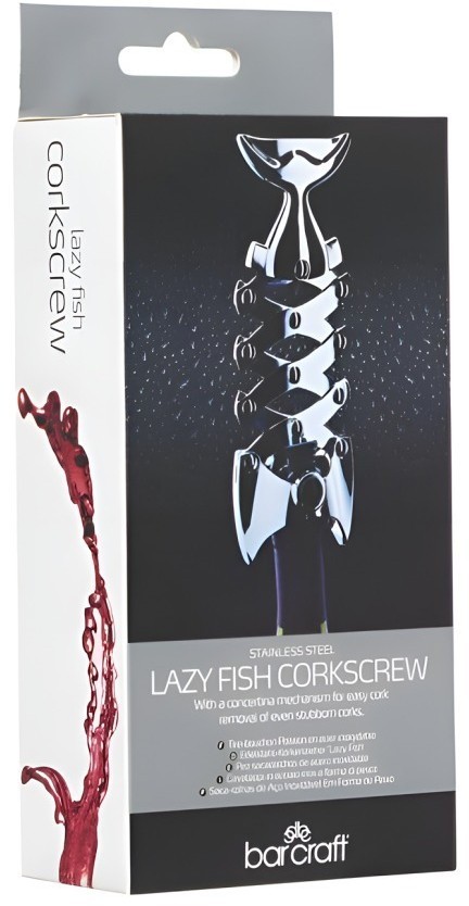 Штопор и форме рыбки Lazy Fish BarCraft цинковый сплав BCLAZYFISH