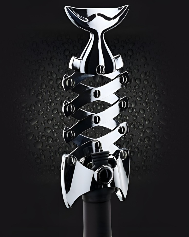 Штопор и форме рыбки Lazy Fish BarCraft цинковый сплав BCLAZYFISH