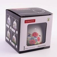Лимонница с крышкой Цветущие маки LORAINE (60285)