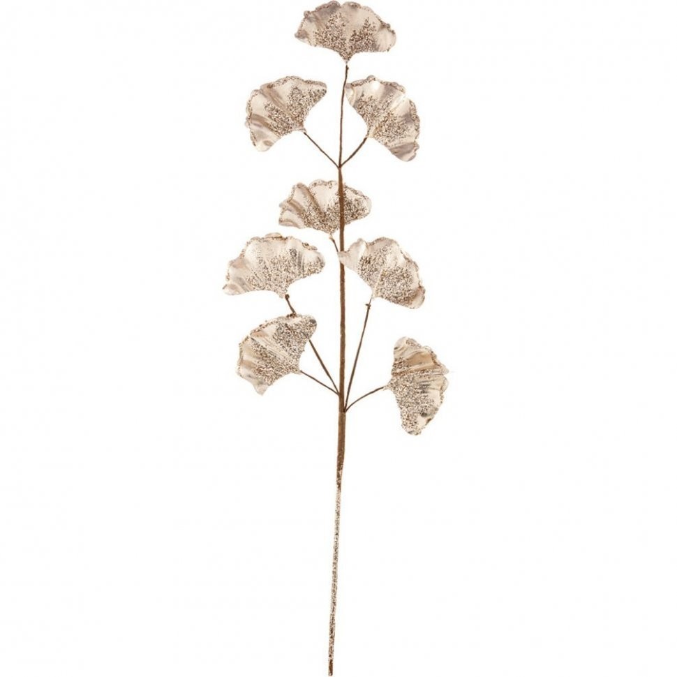 Цветок искусственный "гинкго" длина=53 см. ширина=8 см. Lefard (213-214)
