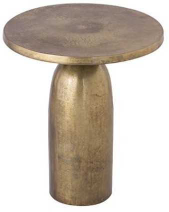 Стол приставной 25141-46, 39.5, металл, Vintage brass, ROOMERS FURNITURE