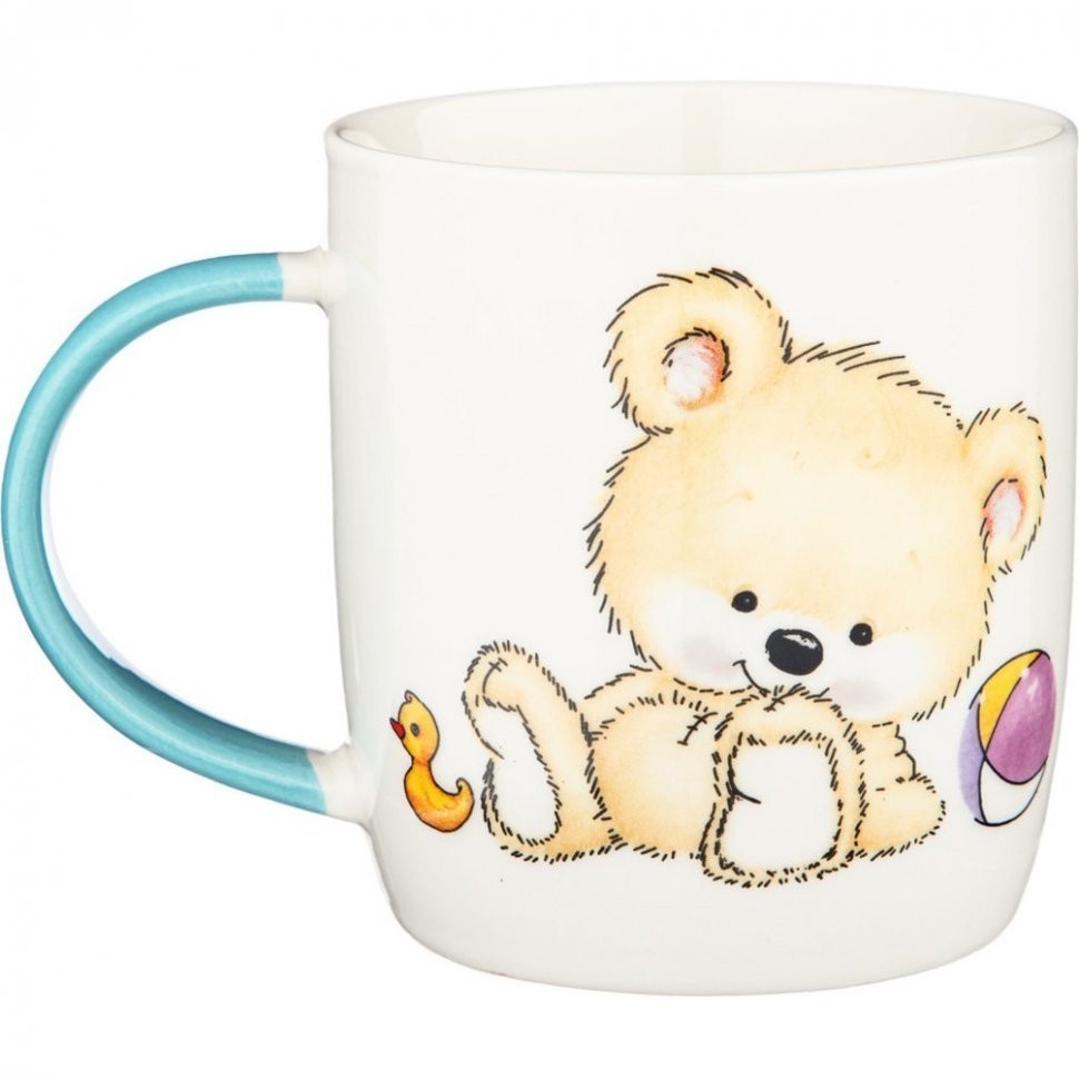 Кружка lefard "мишка с мячом" 350мл Lefard (482-530)