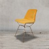 Стул SC-3288HW/yellow, Каркас матовое золото, вельвет, Yellow, ROOMERS FURNITURE