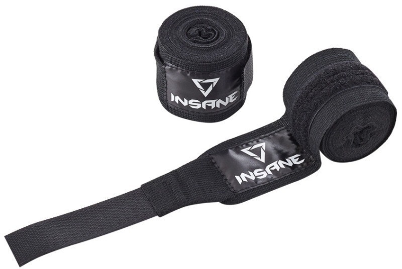 Бинт боксерский BASE, хлопок, черный, 4,5 м (2103869)