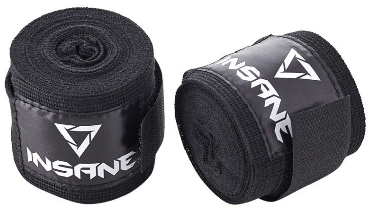 Бинт боксерский BASE, хлопок, черный, 4,5 м (2103869)