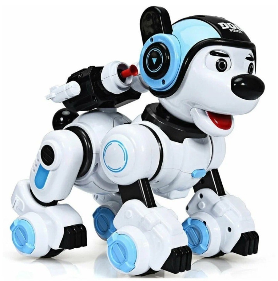 Радиоуправляемая интеллектуальная собака-робот Crazon 1901 BLUE (ИК-управление) (CR-1901-BLUE)
