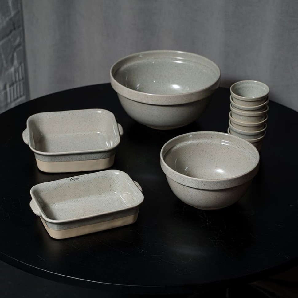 Миска для смешивания FA547-GRY(MBS311-02113V), 31.4, керамика, grey, CASAFINA BY COSTA NOVA