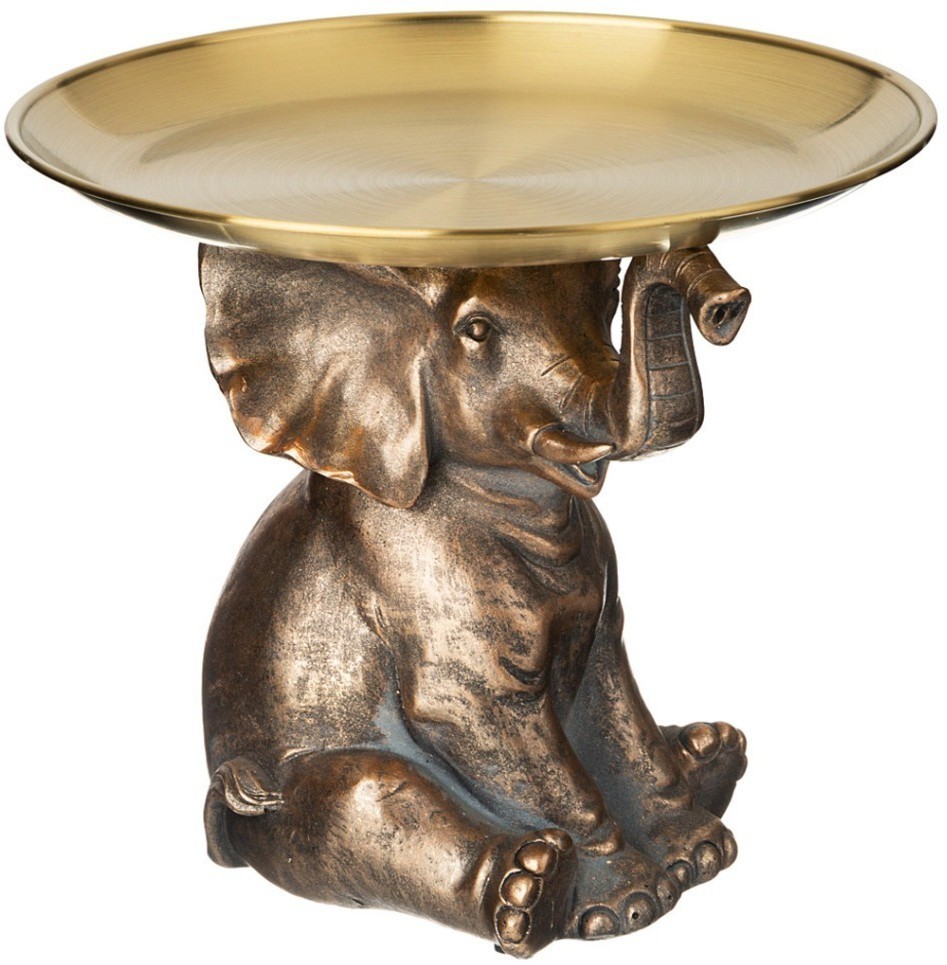 Подставка декоративная для мелочей "слон" 20*20*18 см Lefard (146-1823)