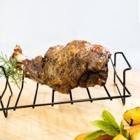 Решетчатая жаровня с антипригарным покрытием, KC 30X21X7см нерж/сталь KCRACKNS