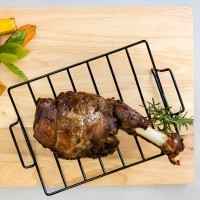 Решетчатая жаровня с антипригарным покрытием, KC 30X21X7см нерж/сталь KCRACKNS