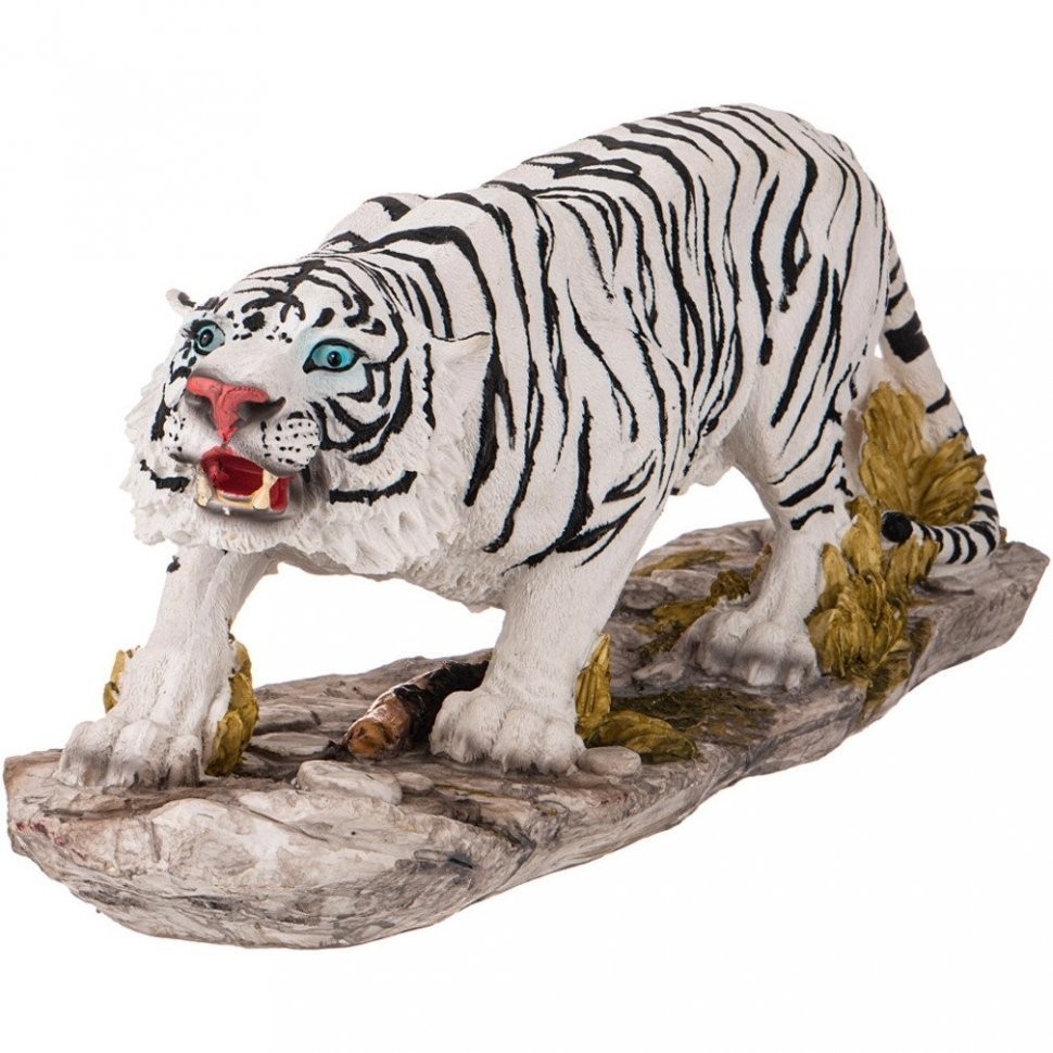 Фигурка "белый тигр" 45,5*13,5 см. высота=18 см Lefard (252-888)