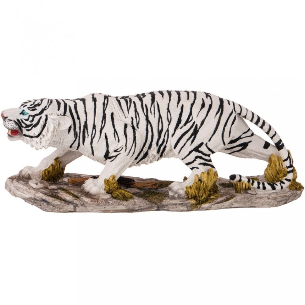 Фигурка "белый тигр" 45,5*13,5 см. высота=18 см Lefard (252-888)