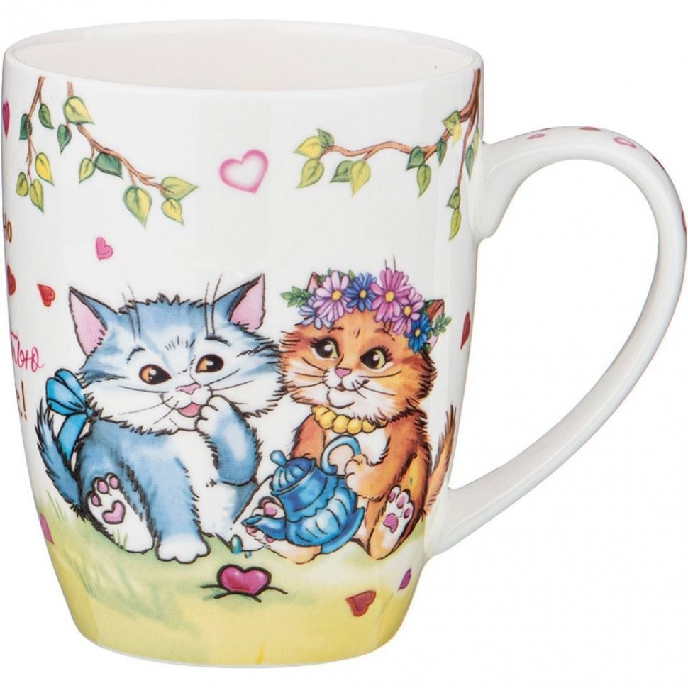 Кружка lefard "желаем счастья!" 400мл Lefard (415-2078)