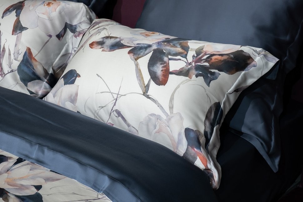 Комплект наволочек Сопрано магнолия синий 50*70(2шт) (TT-00010422)