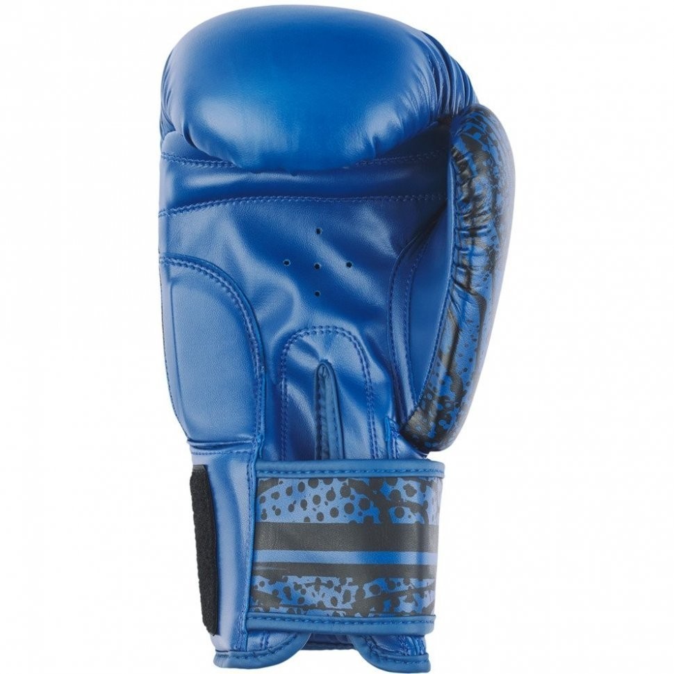Перчатки боксерские ODIN, ПУ, синий, 10 oz (1738643)
