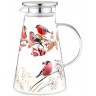 Кувшин "снегири"  1800 мл Agness (887-462)