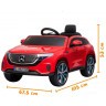 Детский электромобиль Mercedes EQC 400 6V 2WD - HL378-RED