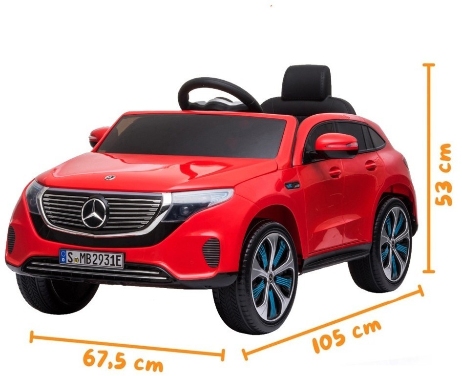 Детский электромобиль Mercedes EQC 400 6V 2WD - HL378-RED