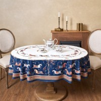 Скатерть овальная &quot;passage&quot;140х180см ,белый, 100% хлопок,твил, пропитка Lefard (850-759-4)