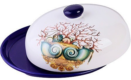 Блюдо для блинов с крышкой Страна чудес LORAINE (30818)