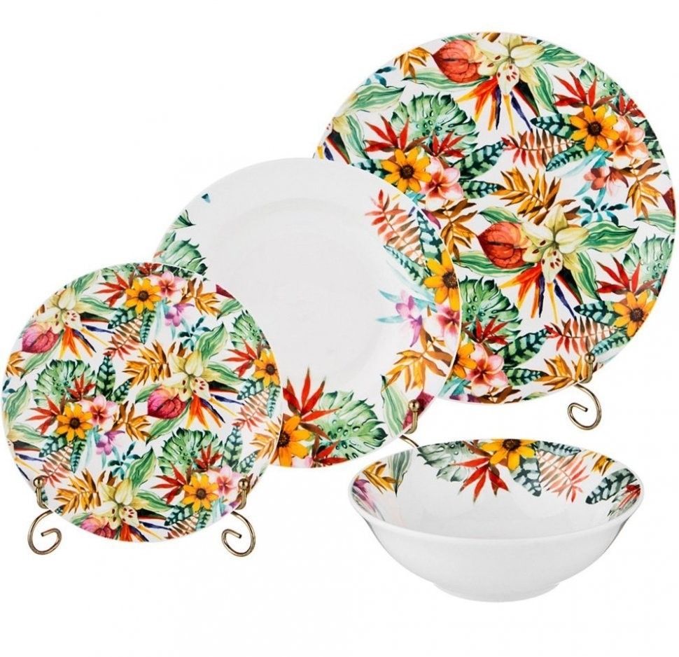 Столовый сервизна 6 персон 24 пр. диаметр=27/20/20/15см Lefard (151-123)