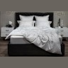 Комплект постельного белья  с вышивкой Арктик, серый, Двуспальный евро (200*220) (TT-00013754)