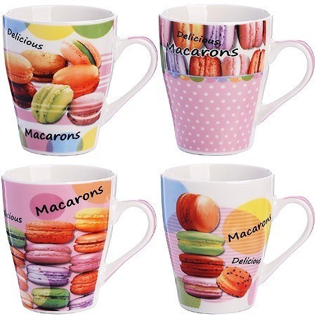 Кружка 340 мл Макаруны LORAINE (25971)