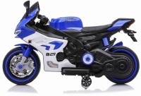 Детский электромотоцикл Ducati (12V, EVA, ручка газа, спидометр) (FT-821-BLUE-WHITE)