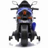 Детский электромотоцикл Ducati (12V, EVA, ручка газа, спидометр) (FT-821-BLUE-WHITE)