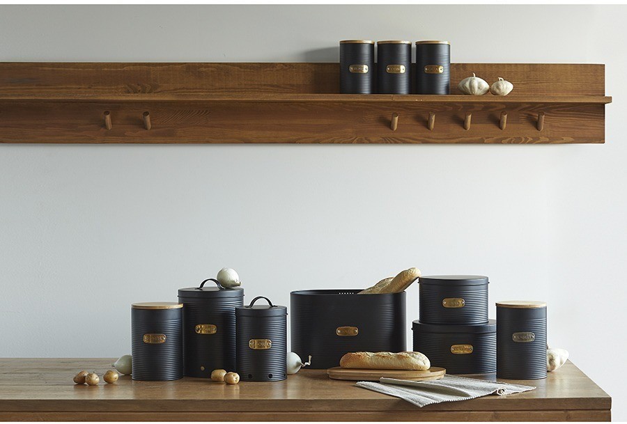 Банка для хранения овощей irmel, 2,5 л, графит (78385)