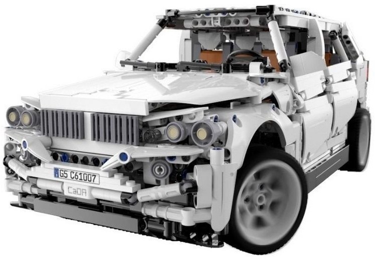 Конструктор CADA deTech внедорожник BMW G5 4WD (2208 деталей) (C61007W)