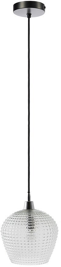 Светильник подвесной aurora, D24 см, прозрачный (76528)