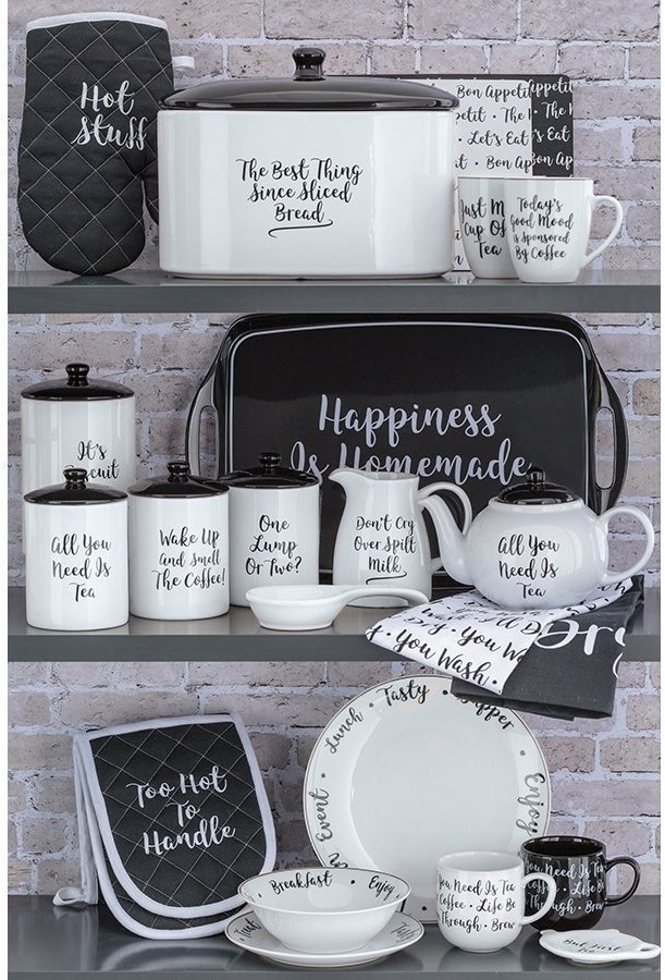 Кружка carnaby script 350 мл белая (69266)