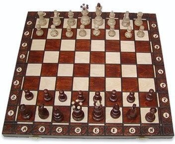 Шахматы "Сенатор" (Польша, дерево, 42х21х5см), Madon (31129)